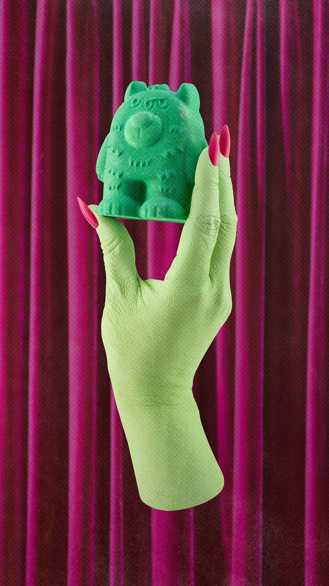Monster Scare Bear Bath Bomb