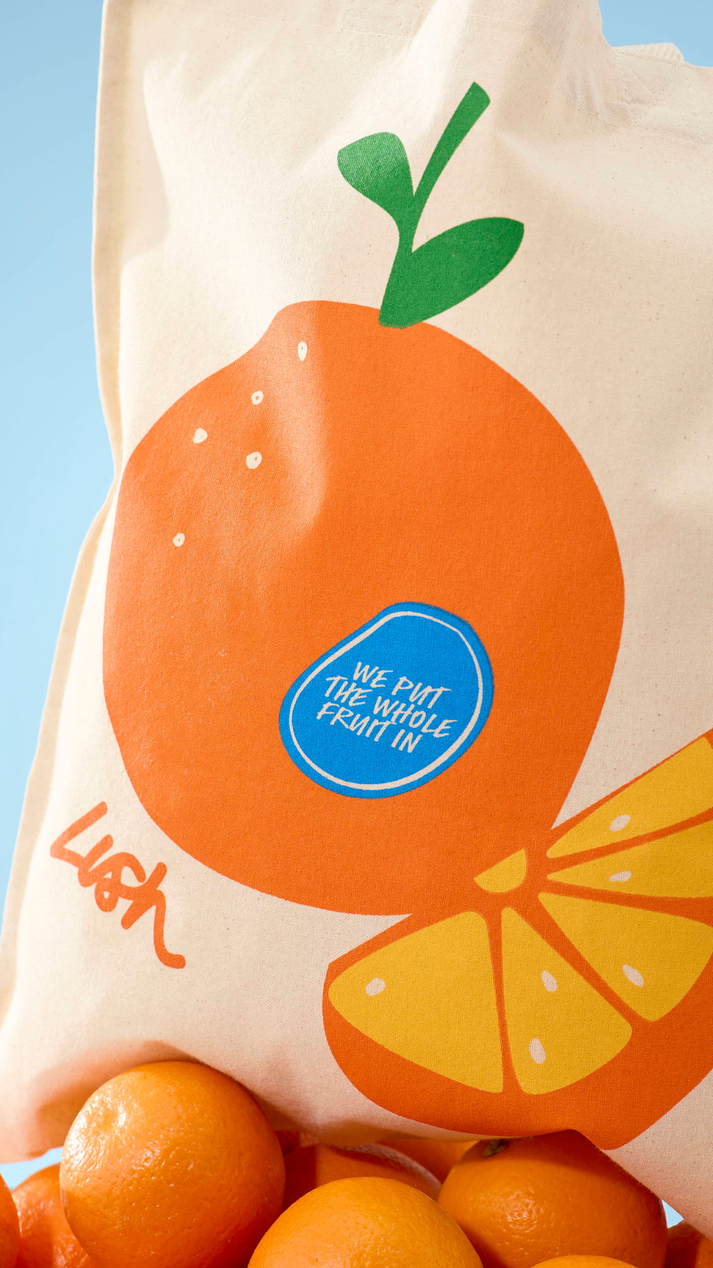 Orange Tote Bag