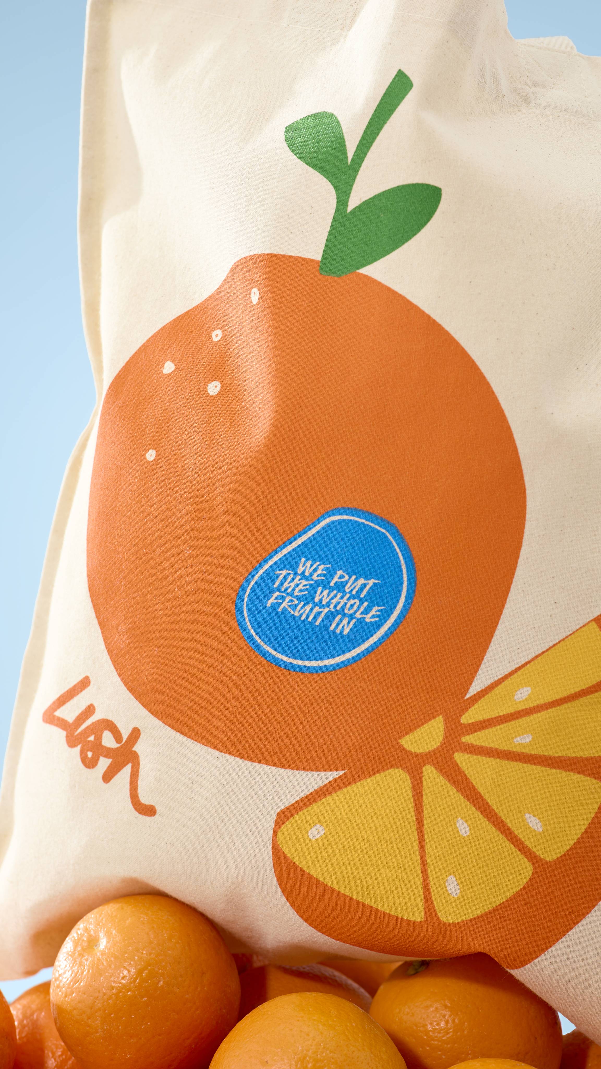 Orange Tote Bag