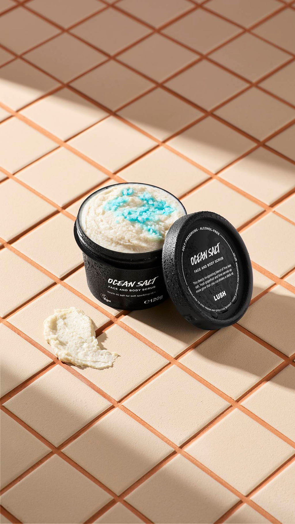 Ocean Salt Face And Body Scrub Alcohol-Free and Self-Preserving