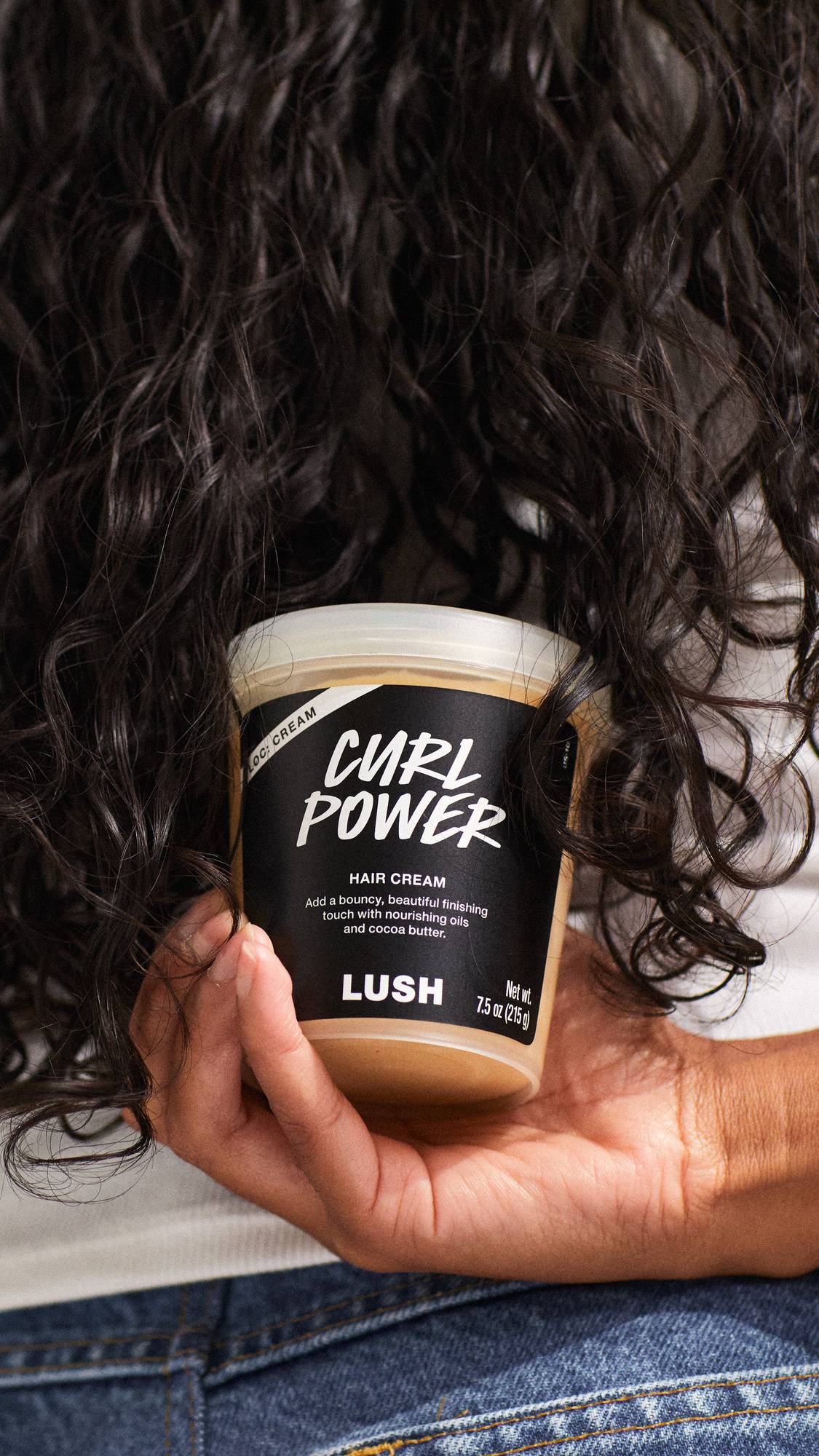 Curl Power | Hair Smoothing & Curl Defining Cream