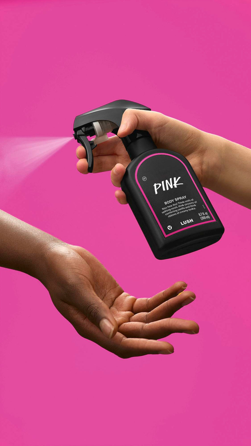 Pink Body Spray