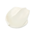 A swatch of smooth, light, orchid white Celestial facial moisturiser.