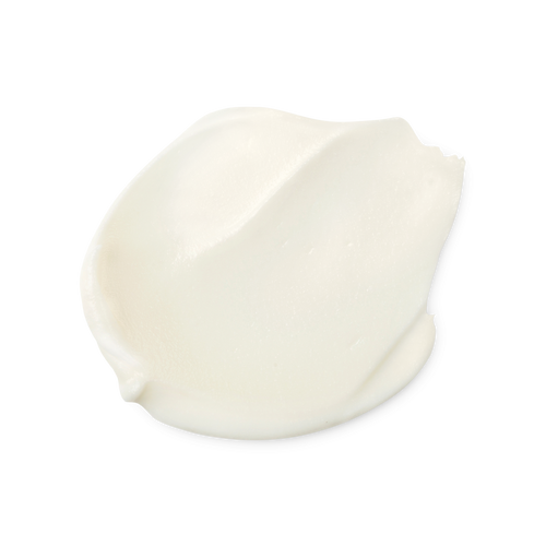 A swatch of smooth, light, orchid white Celestial facial moisturiser.