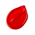 Cherry. A neatly smudged swatch of thick, glossy, vibrant, cherry-red lip jelly.