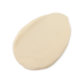 A swatch of smooth, light, cream coloured Enzymion facial moisturiser.