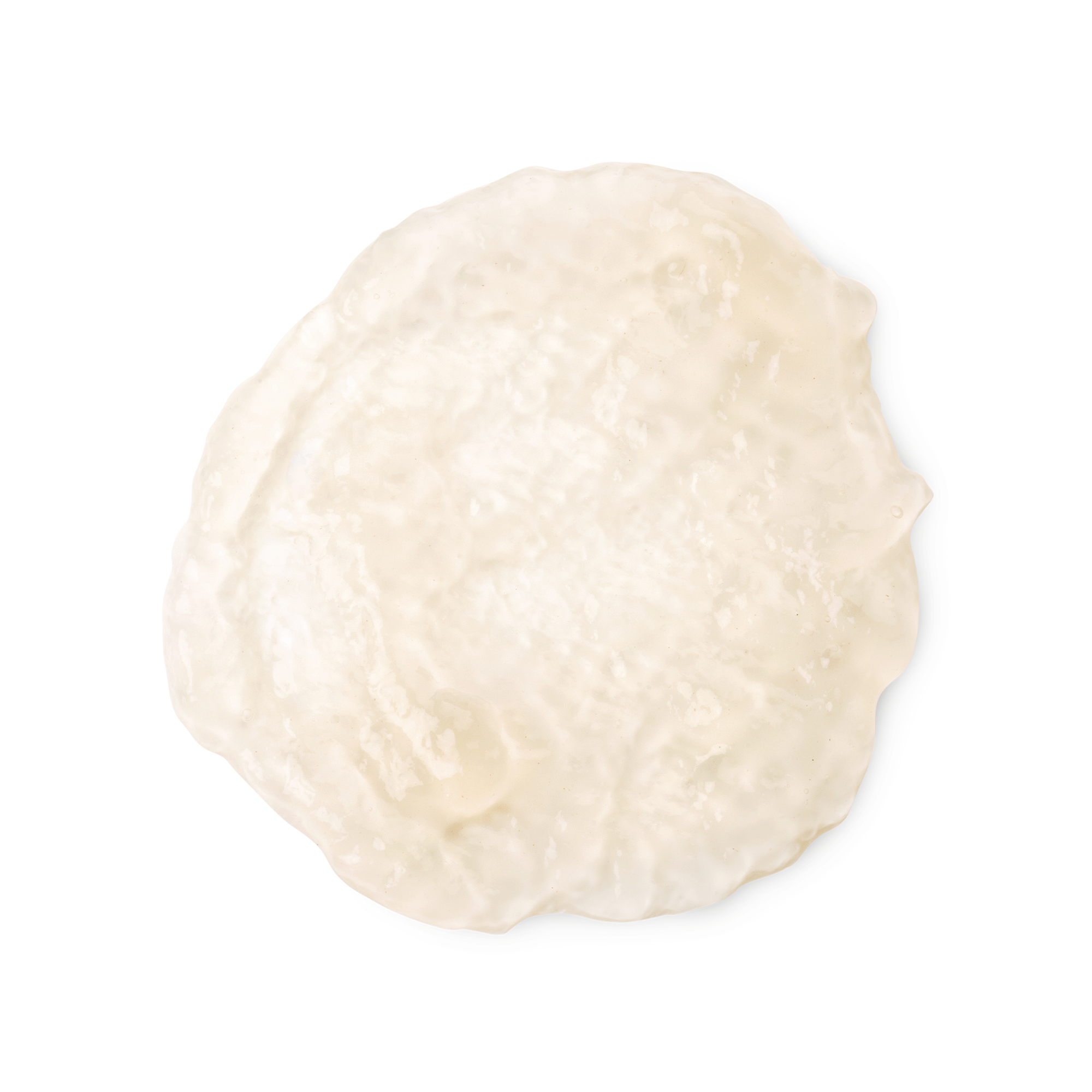 A swatch of thick, clear, jelly-like Grease Lightning spot treatment.