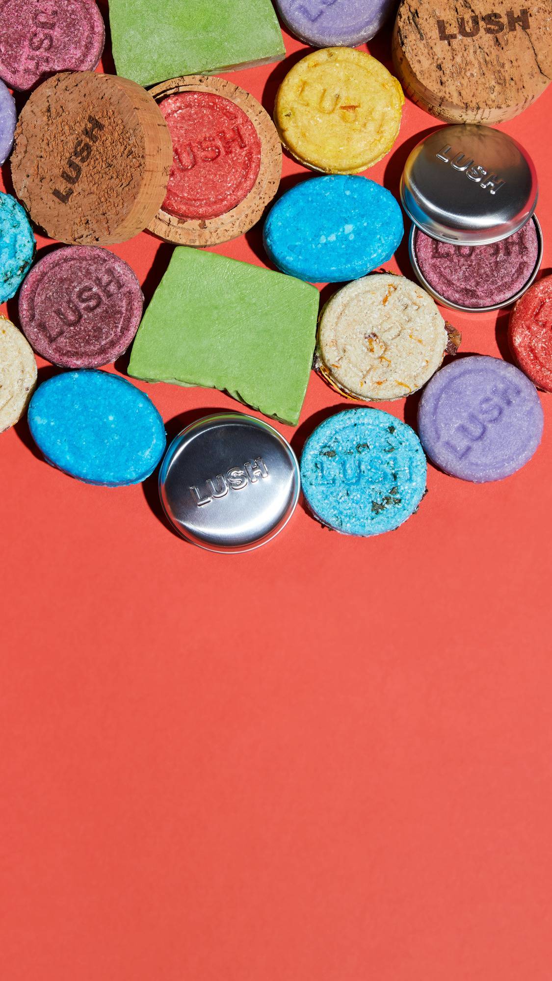 Round Tin Product Holder