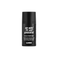 No Way To Say Goodbye. A short, cylindrical black push-up tube of the No Way To Say Goodbye solid perfume with a black label on the front covering the cap, with the product name and scent printed on it.