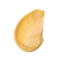 A swatch of thick, slightly textured, light orange coloured Power conditioner.