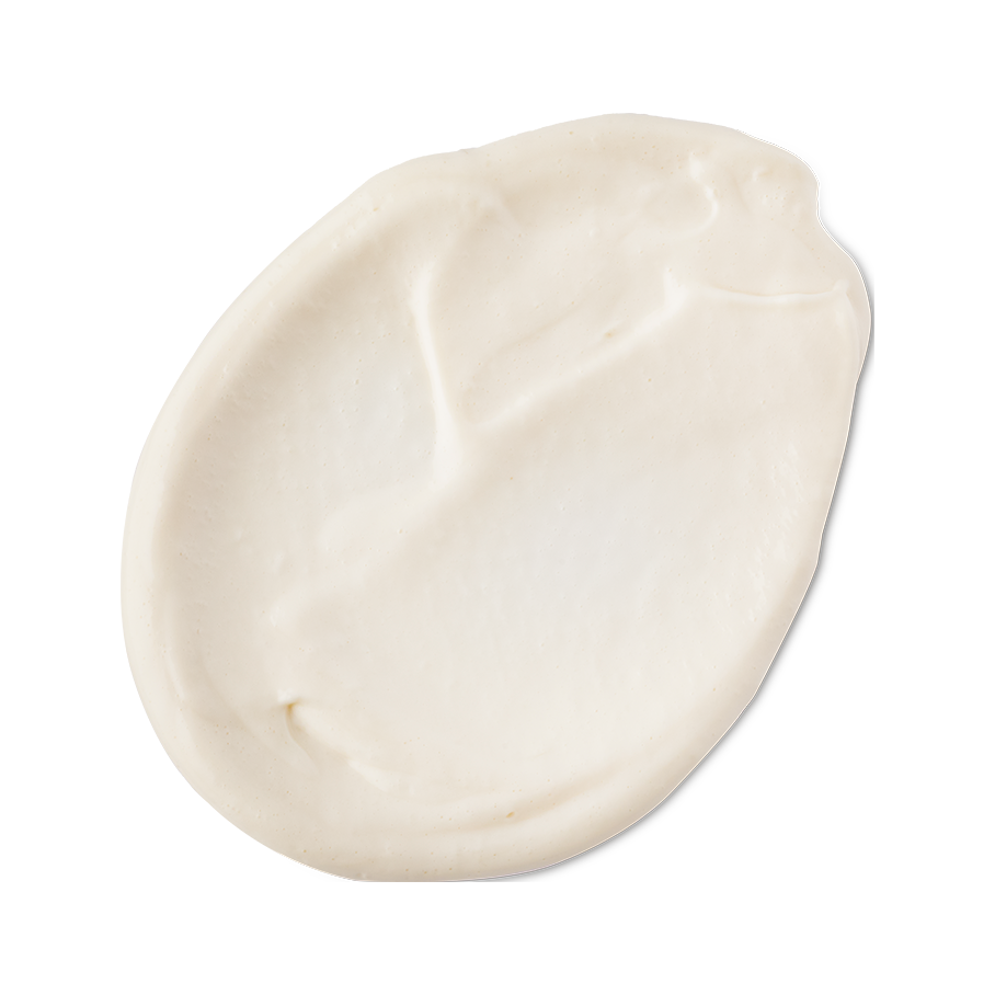 Gorgeous. A neatly smudged swatch of thick, creamy, self-preserving moisturiser.