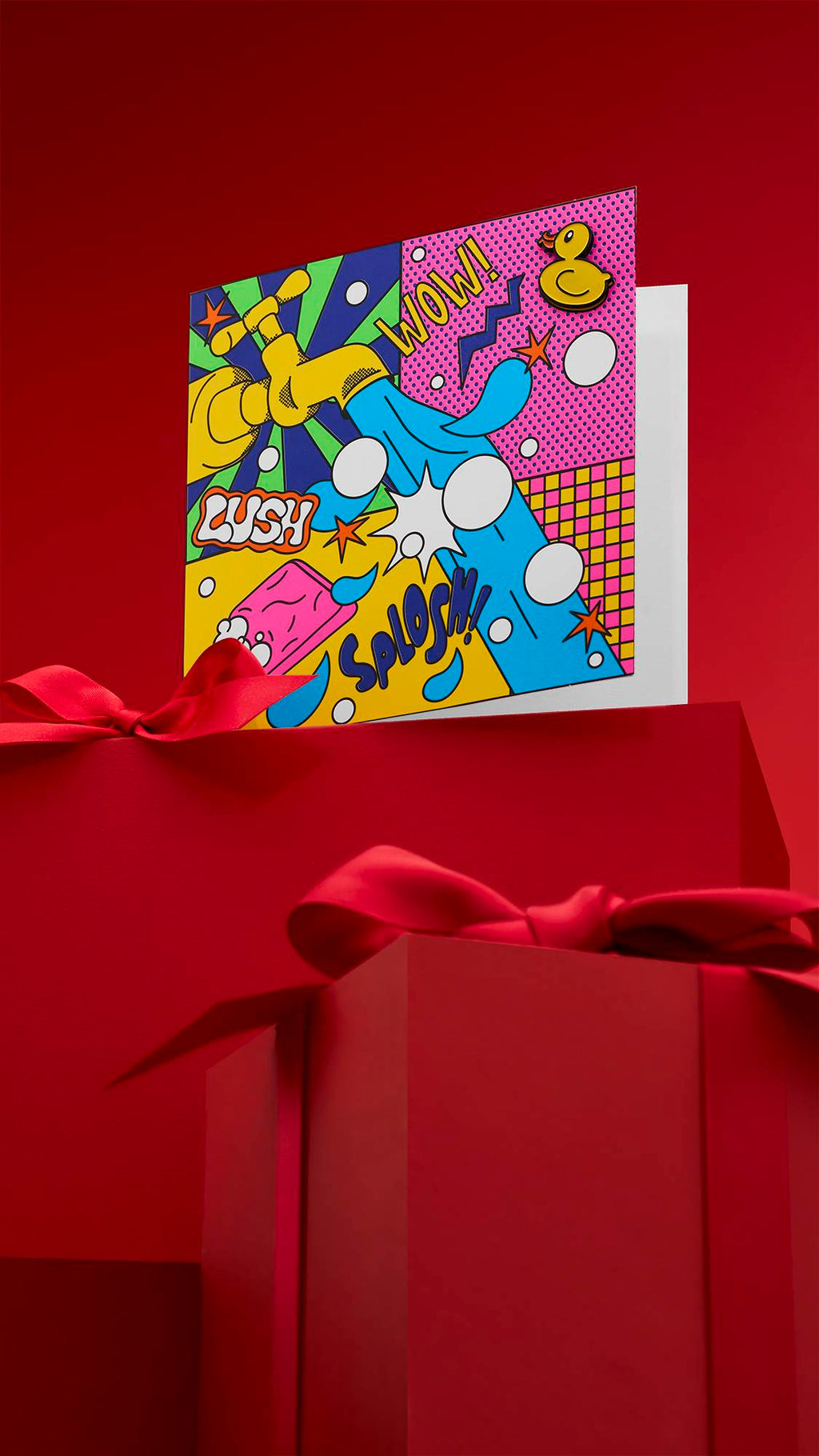 WOW! Greeting Card With Pin